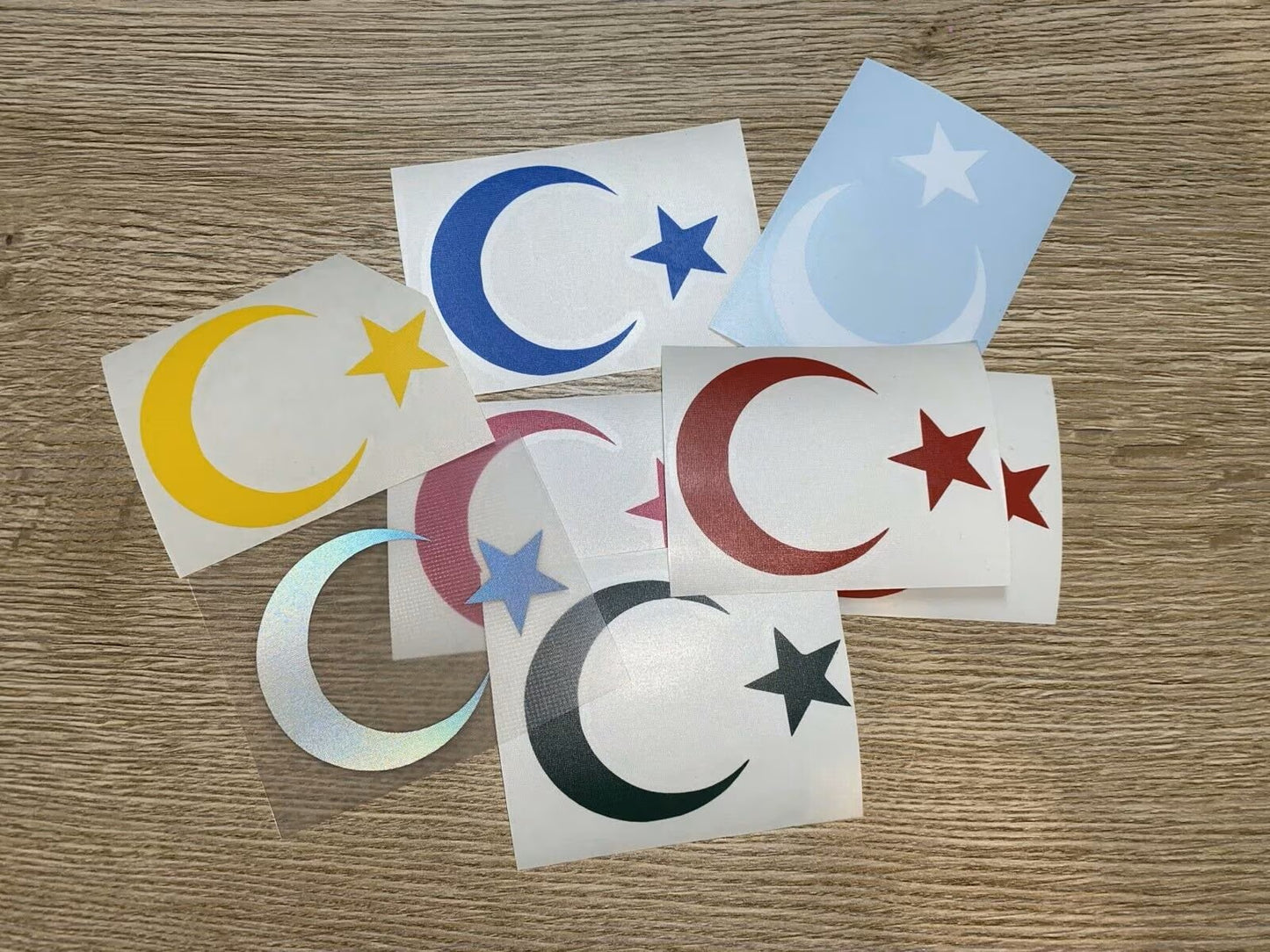 2 x Aufkleber / Sticker - Türkei Türkiye Flagge - Grösse S
