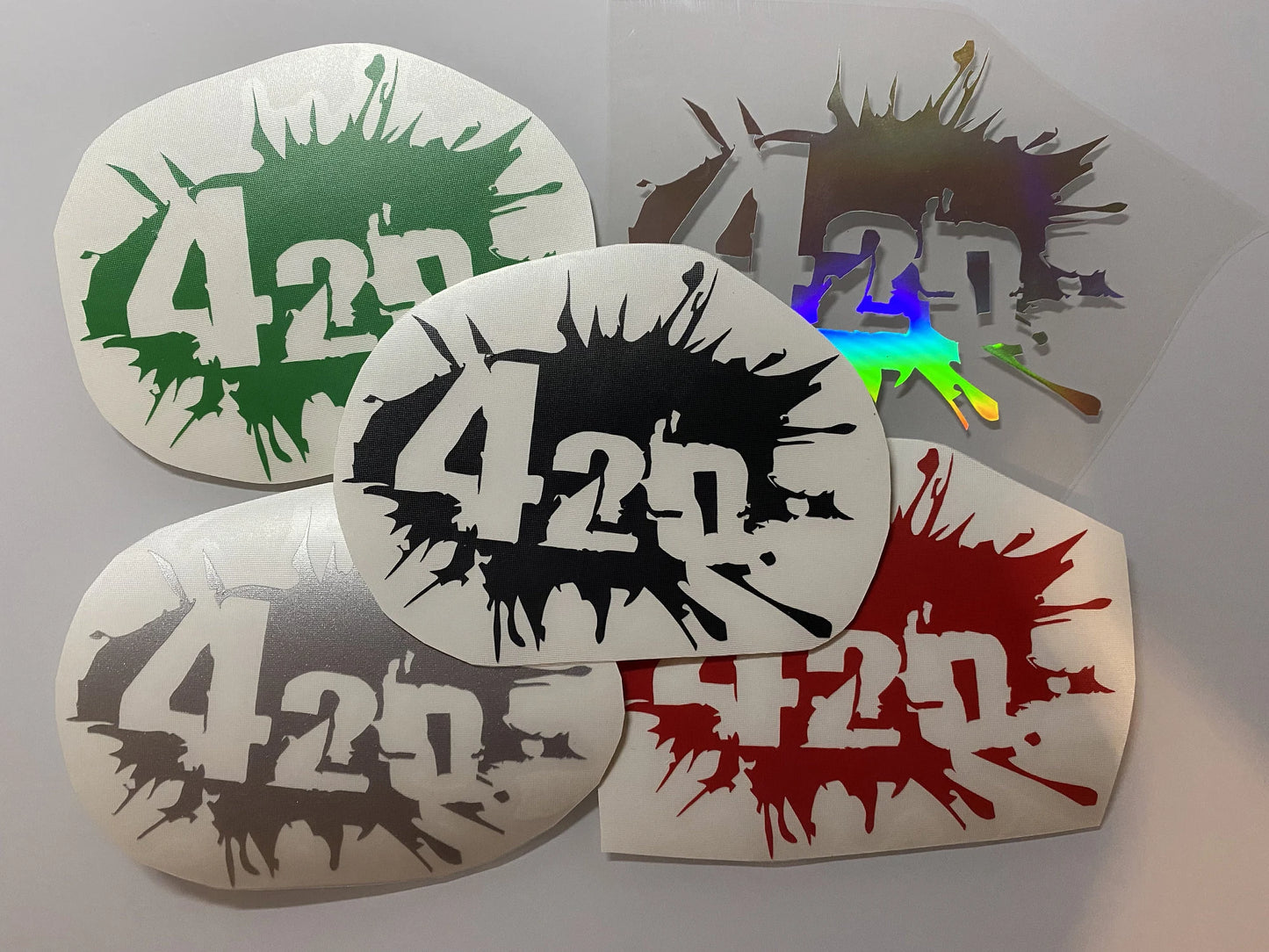 Aufkleber / Sticker - 420 / Cannabis