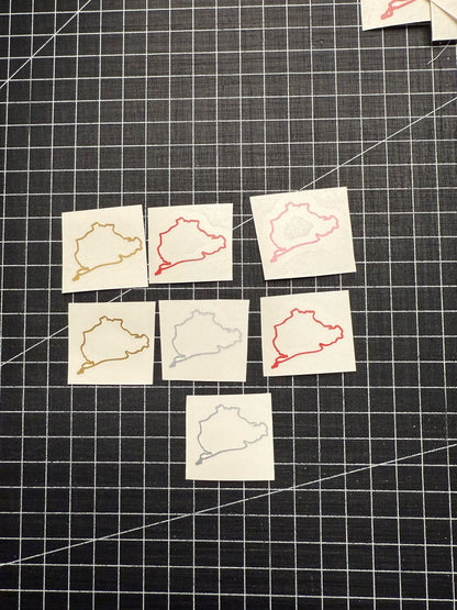 Aufkleber / Sticker - Nürburgring - Grösse S