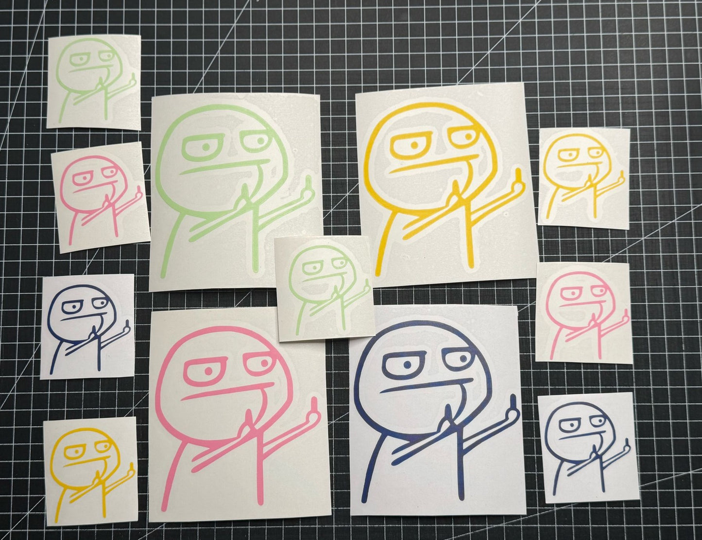 Aufkleber / Sticker - Mittelfinger F*ck You