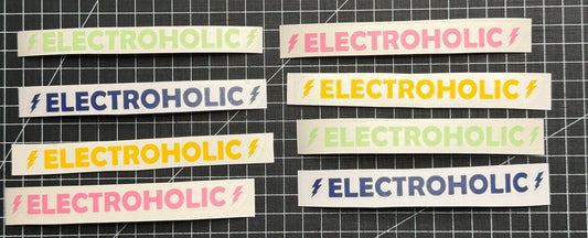 Aufkleber / Sticker - Electroholic - Grösse L