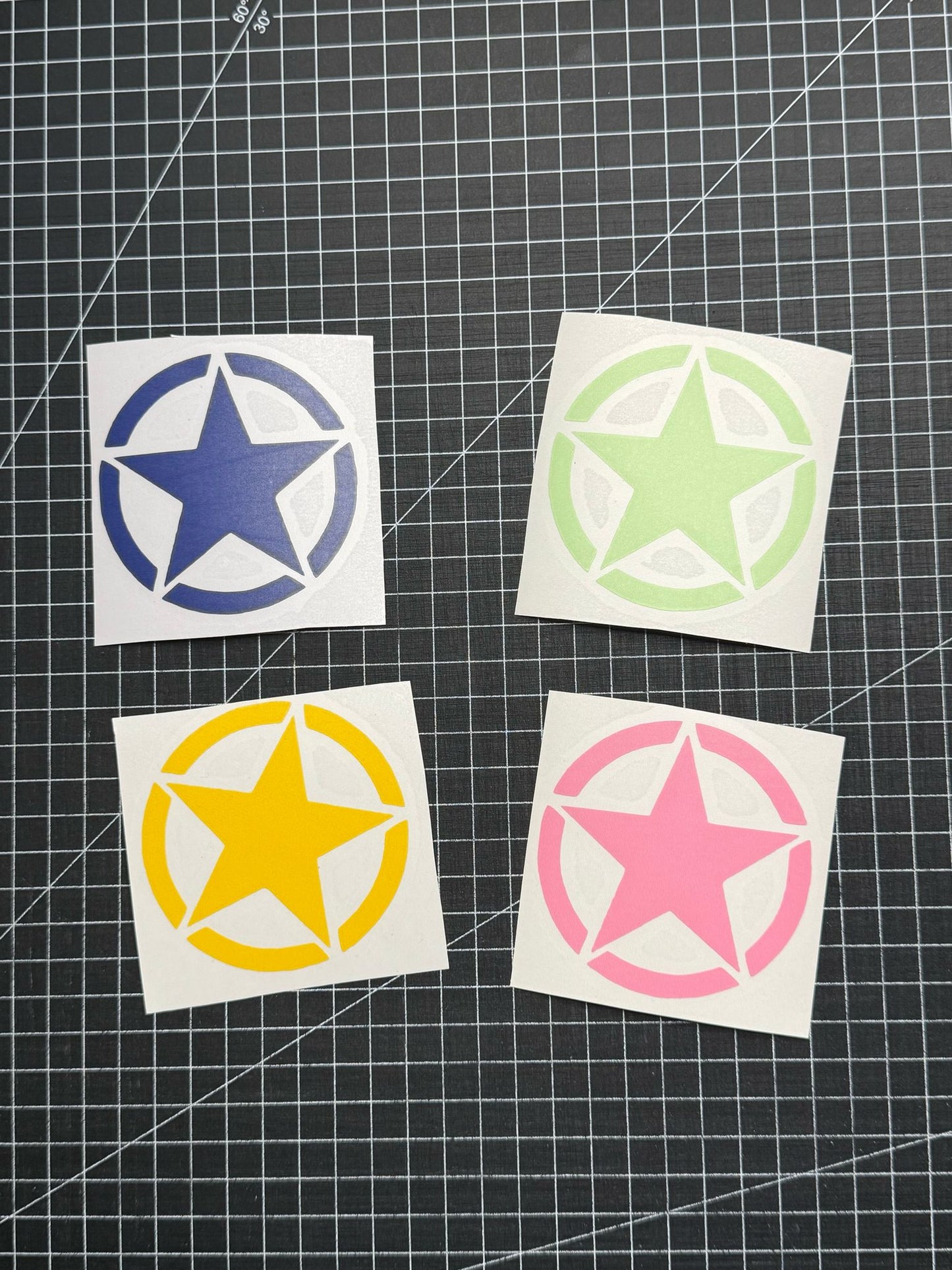 Aufkleber / Sticker - Army Stern - Gr. S