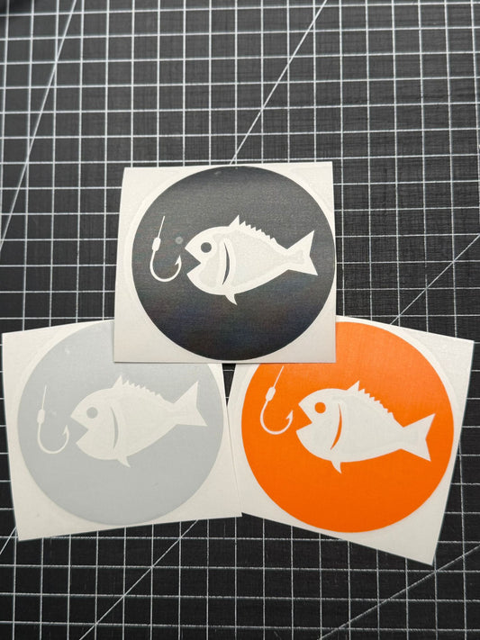 Aufkleber / Sticker - Angler Fisch #1 - Gr. L